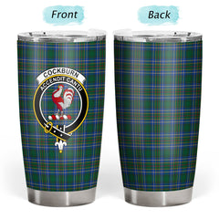 Cockburn Ancient Tartan Crest Tumbler