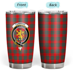 Cumming Modern Tartan Crest Tumbler