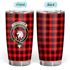 Cunningham Modern Tartan Crest Tumbler