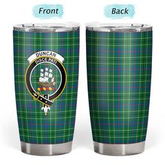 Duncan Ancient Tartan Crest Tumbler