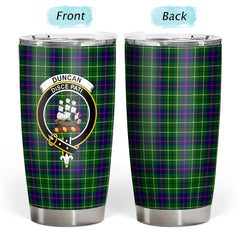 Duncan Modern Tartan Crest Tumbler