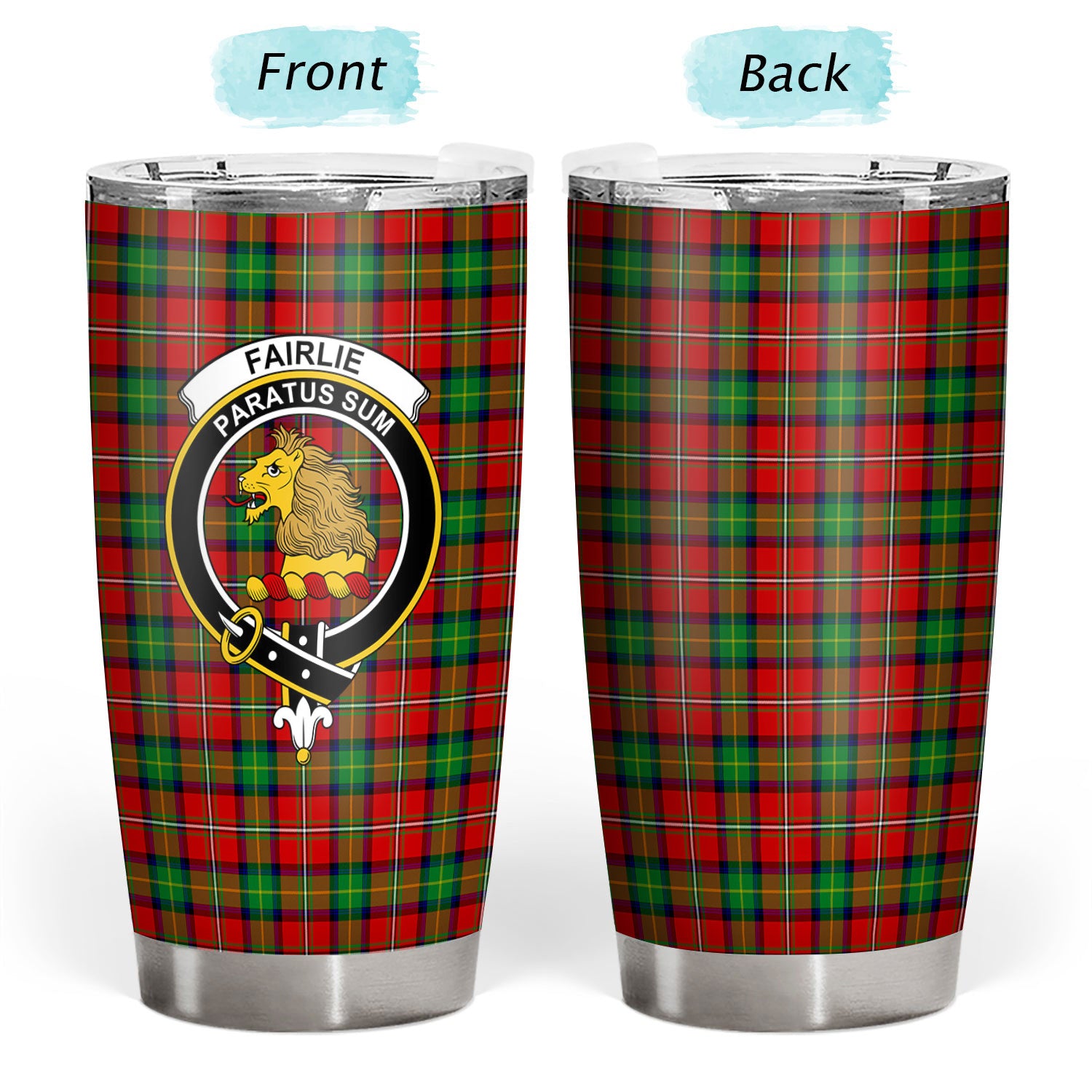 Fairlie Tartan Crest Tumbler