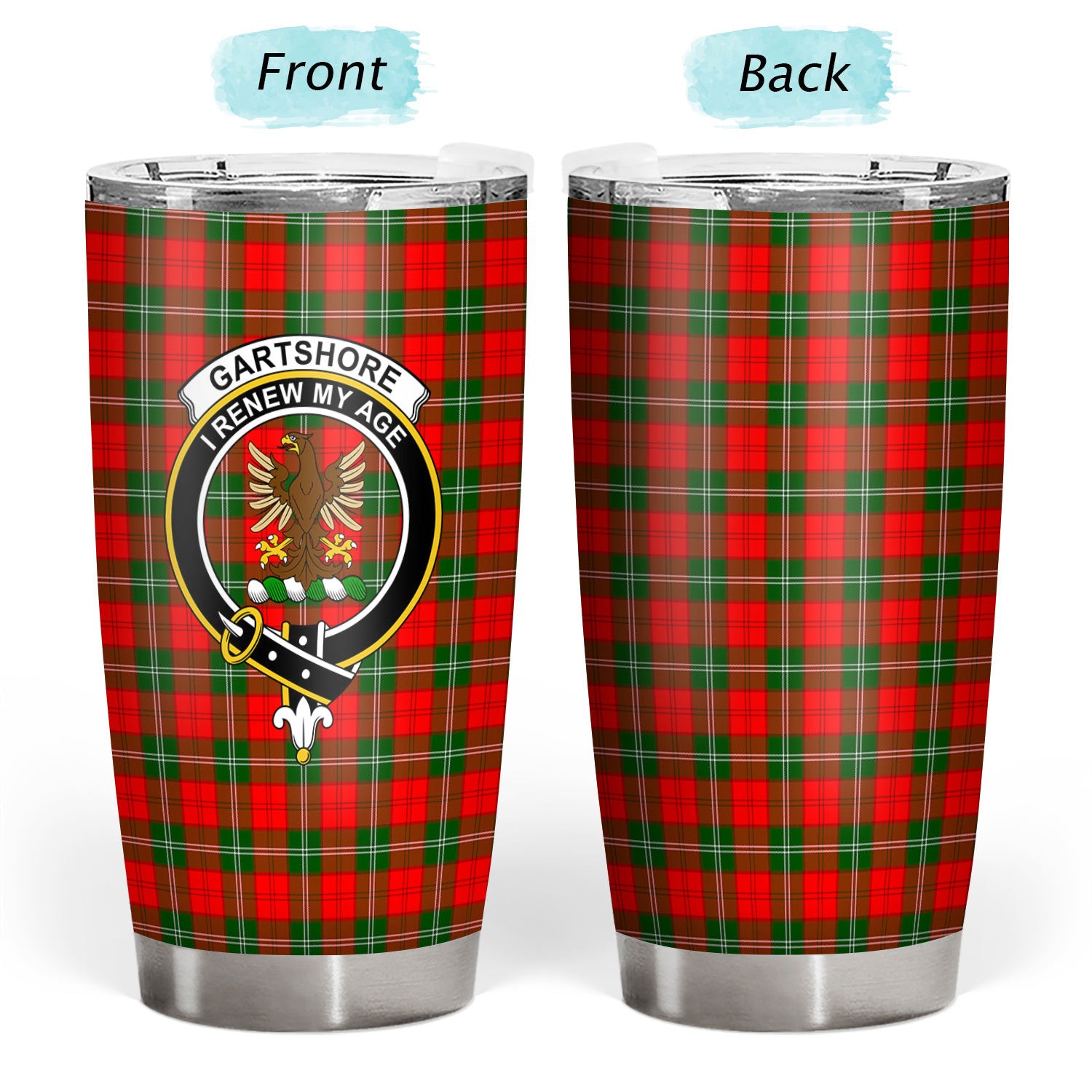 Gartshore Tartan Crest Tumbler