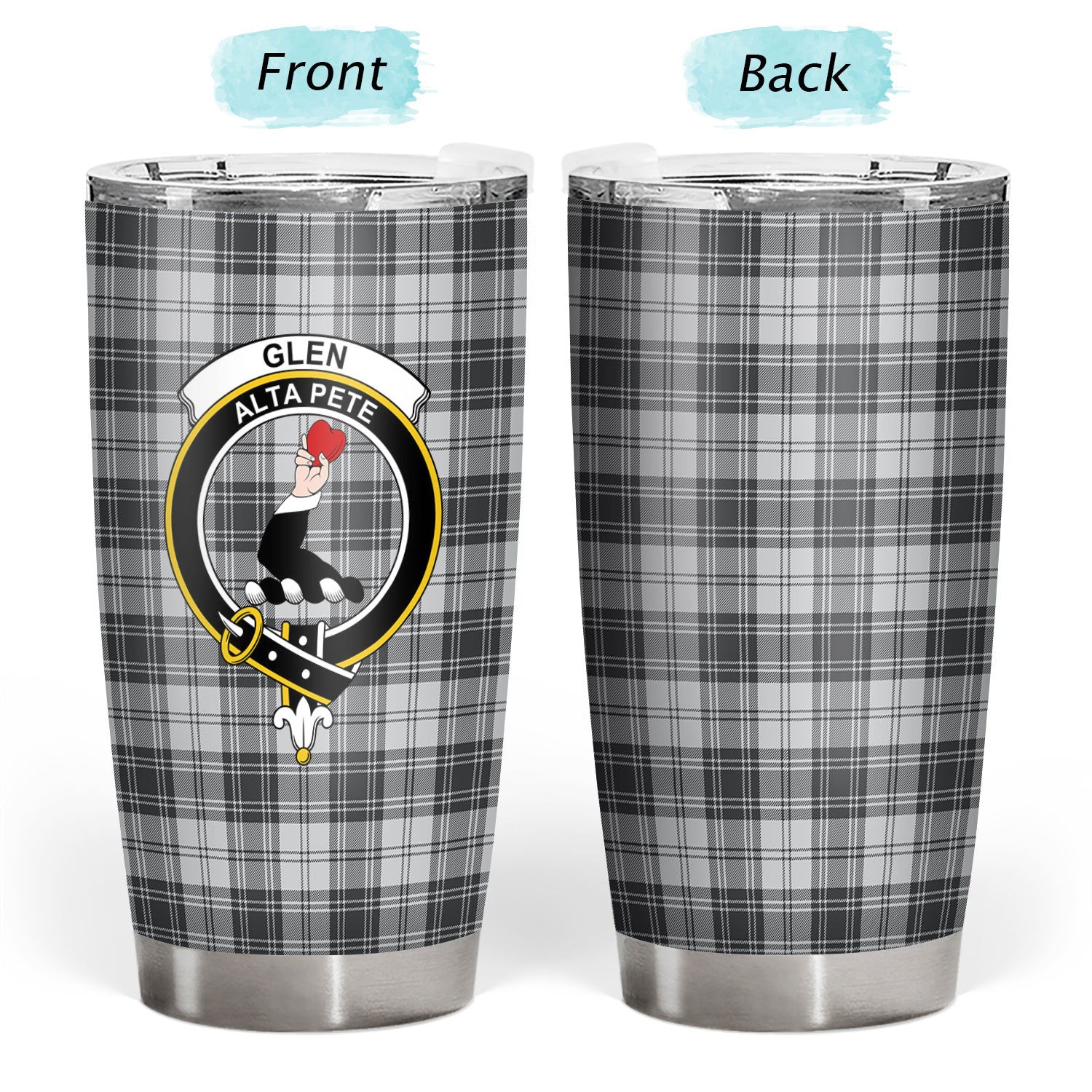 Glen Tartan Crest Tumbler