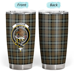 Graham of Menteith Weathered Tartan Crest Tumbler