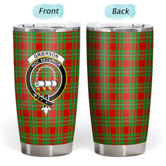 Grierson Tartan Crest Tumbler