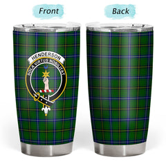 Henderson Modern Tartan Crest Tumbler