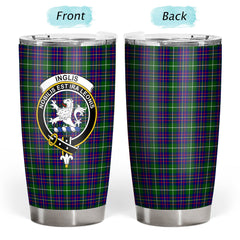 Inglis Modern Tartan Crest Tumbler