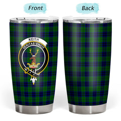 Keith Modern Tartan Crest Tumbler