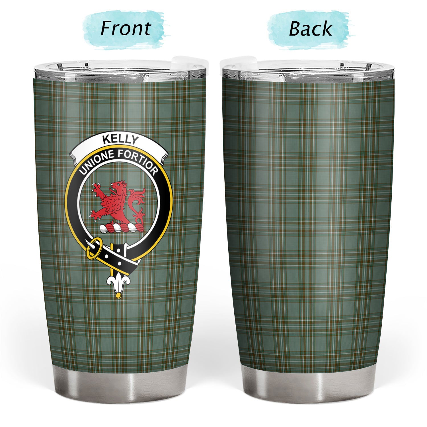 Kelly Dress Tartan Crest Tumbler