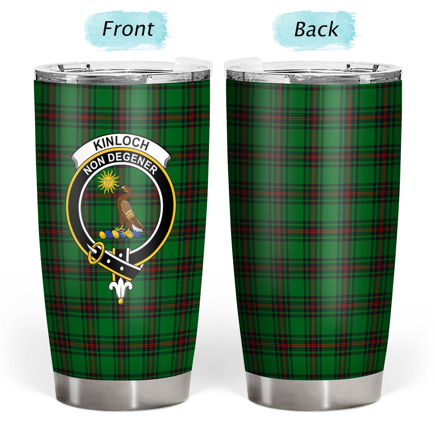 Kinloch Tartan Crest Tumbler