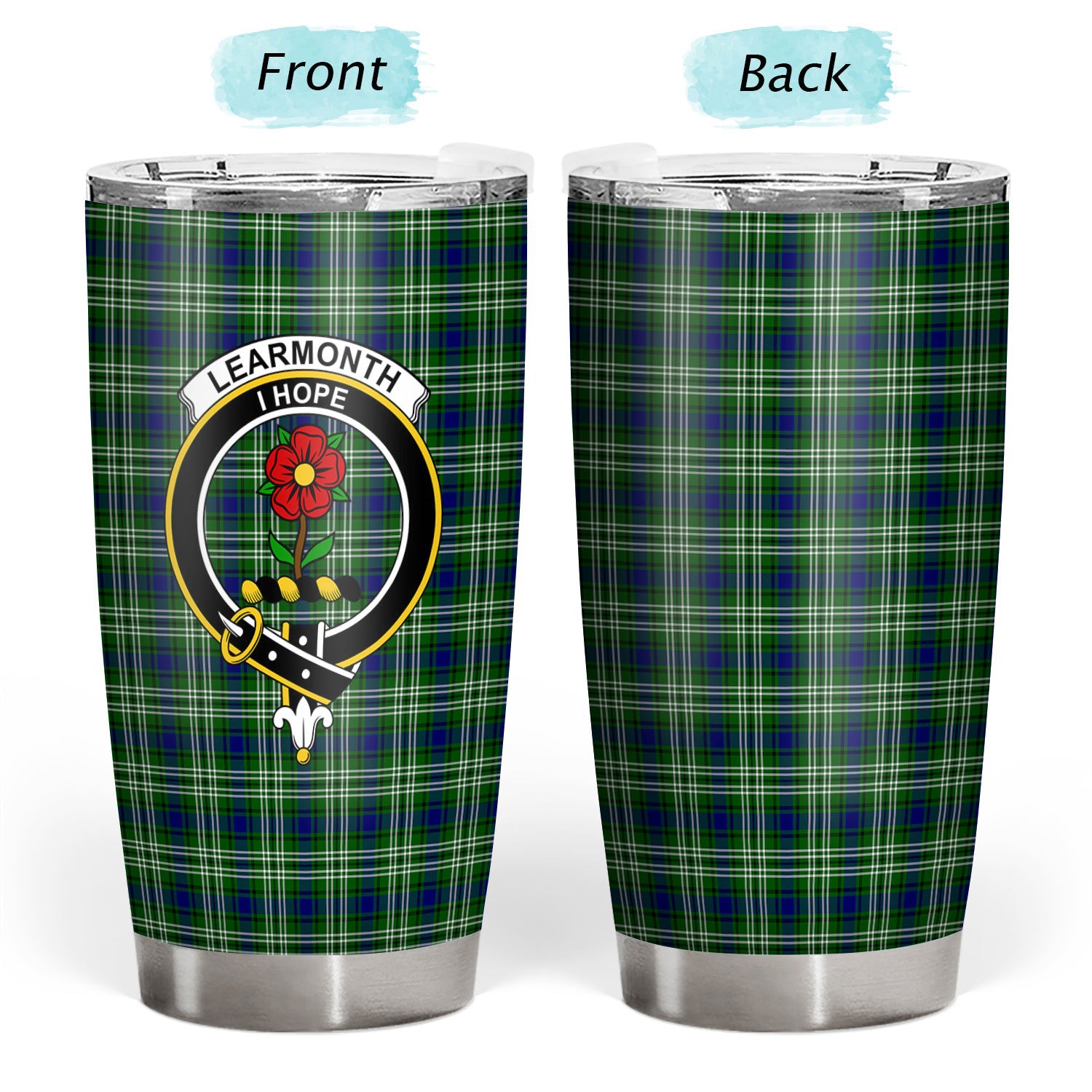 Learmonth Tartan Crest Tumbler