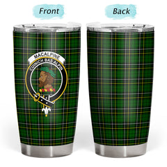 MacAlpine Modern Tartan Crest Tumbler