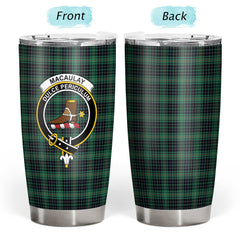 MacAulay Hunting Ancient Tartan Crest Tumbler