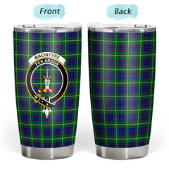 MacIntyre Hunting Modern Tartan Crest Tumbler