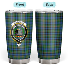 MacLaren Ancient Tartan Crest Tumbler