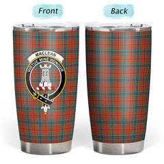 MacLean of Duart Ancient Tartan Crest Tumbler