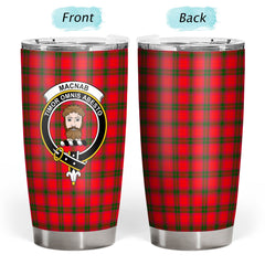 MacNab Modern Tartan Crest Tumbler