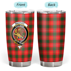 MacPhee Modern Tartan Crest Tumbler