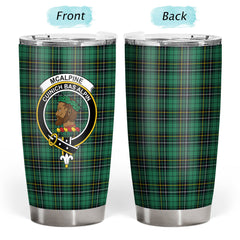 McAlpine Ancient Tartan Crest Tumbler