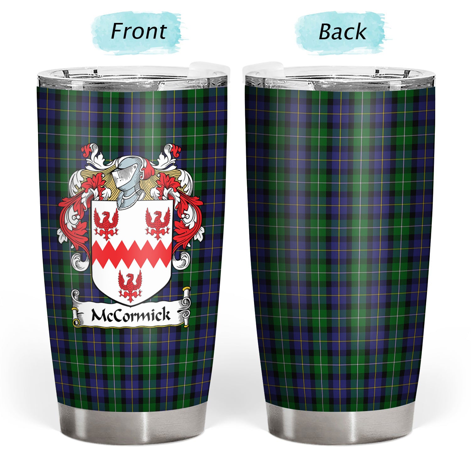 McCormick Tartan Crest Tumbler