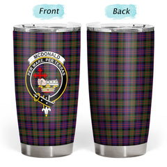 McDonald Modern Tartan Crest Tumbler