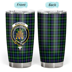 McKenzie Modern Tartan Crest Tumbler