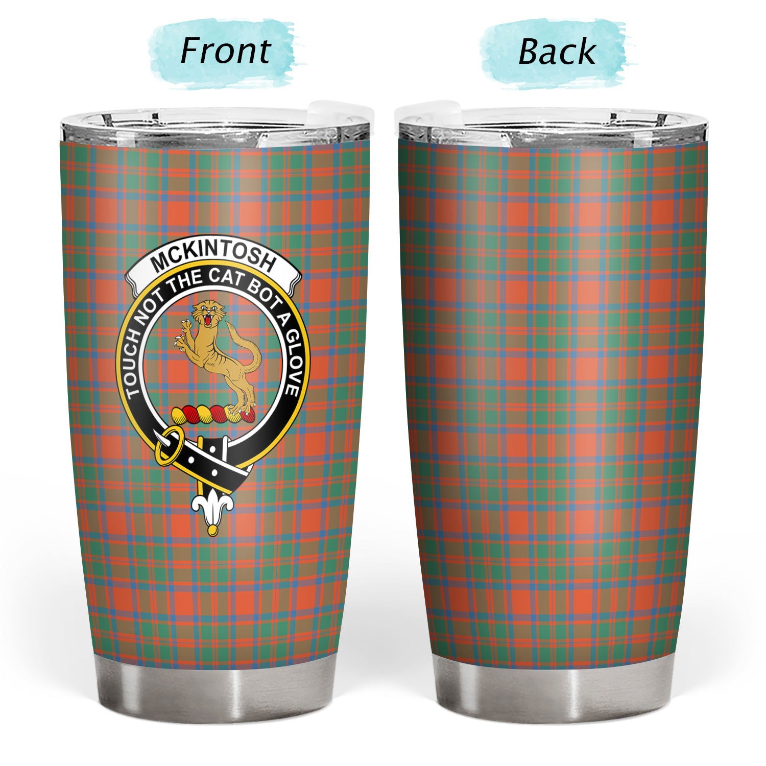 McKintosh Ancient Tartan Crest Tumbler