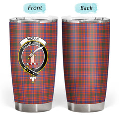 McRae Ancient Tartan Crest Tumbler