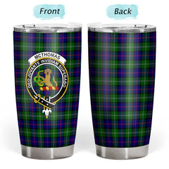 McThomas Modern Tartan Crest Tumbler