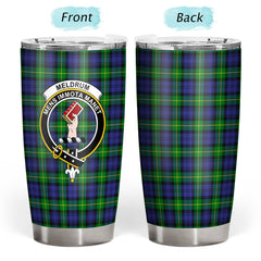 Meldrum Tartan Crest Tumbler