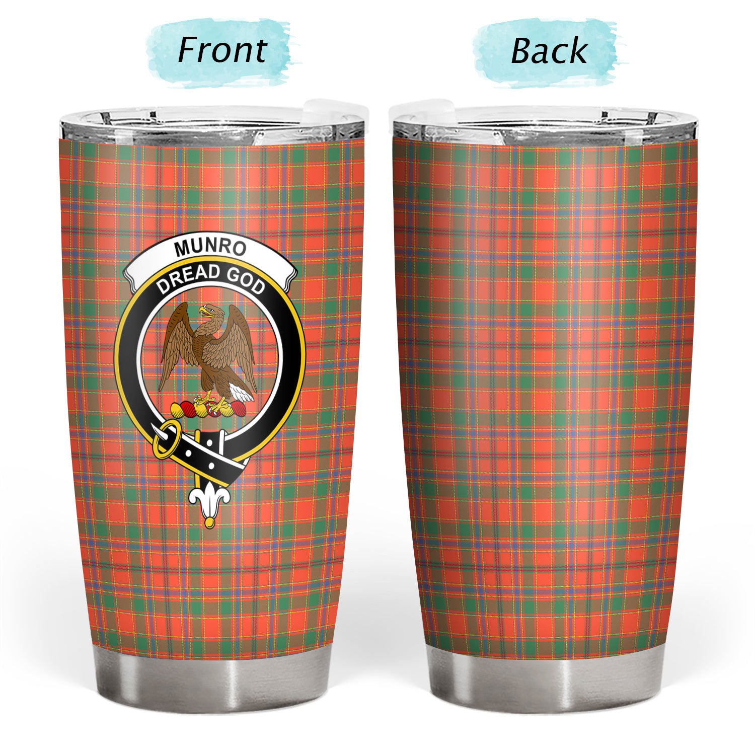 Munro Ancient Tartan Crest Tumbler