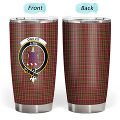 Ogilvie Tartan Crest Tumbler