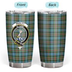 Paisley District Tartan Crest Tumbler