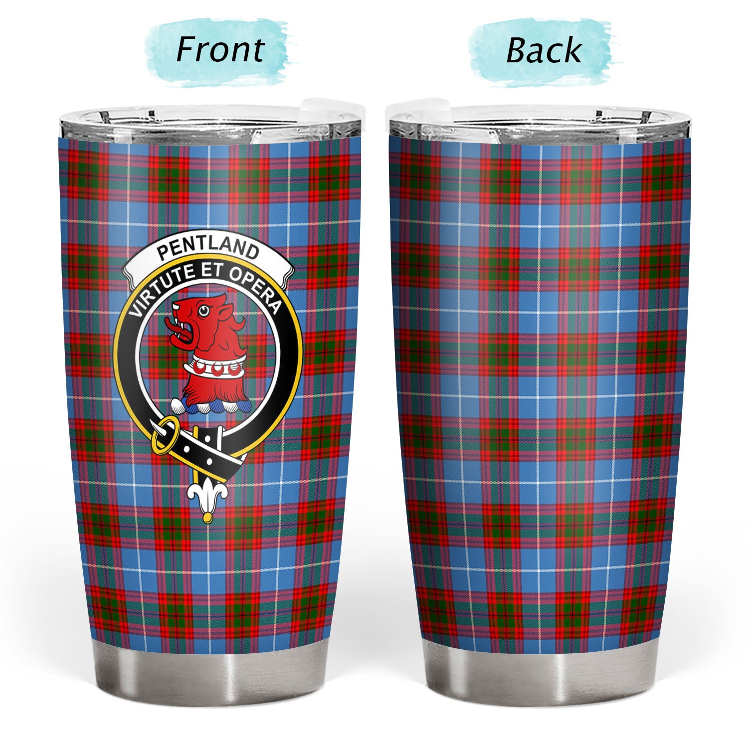 Pentland Tartan Crest Tumbler