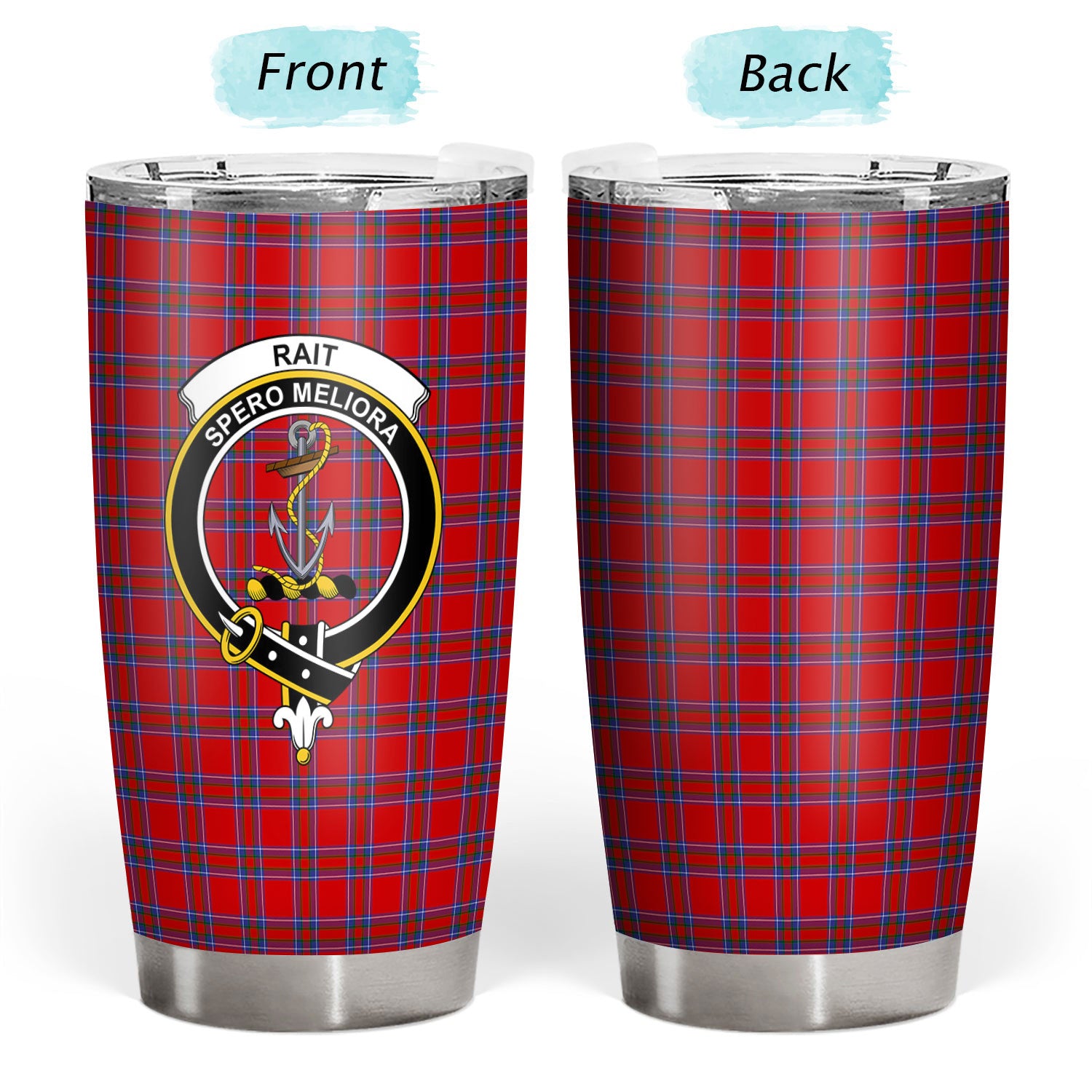 Rait Tartan Crest Tumbler