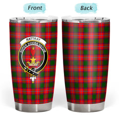 Rattray Modern Tartan Crest Tumbler