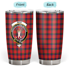 Reid Modern Tartan Crest Tumbler