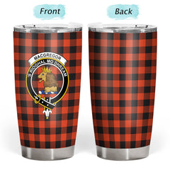 Rob Roy MacGregor Ancient Tartan Crest Tumbler