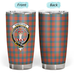 Robertson Ancient Tartan Crest Tumbler