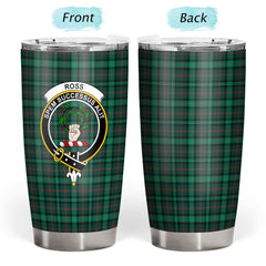 Ross Hunting Modern Tartan Crest Tumbler