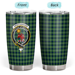 Spottiswood Tartan Crest Tumbler