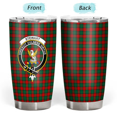 Stewart Atholl Modern Tartan Crest Tumbler