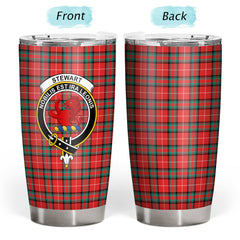 Stewart (Stuart) of Bute Tartan Crest Tumbler