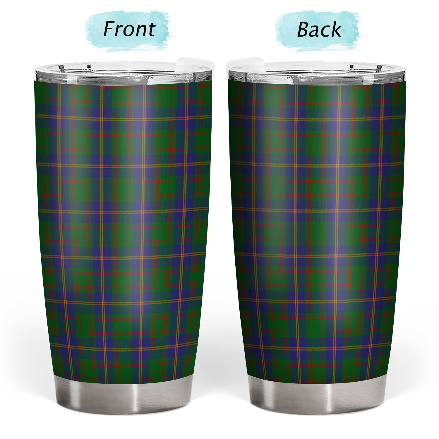 US Marine Corp Tartan Tumbler