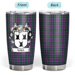 Veitch Hunting Tartan Crest Tumbler