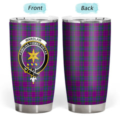 Wardlaw Modern Tartan Crest Tumbler