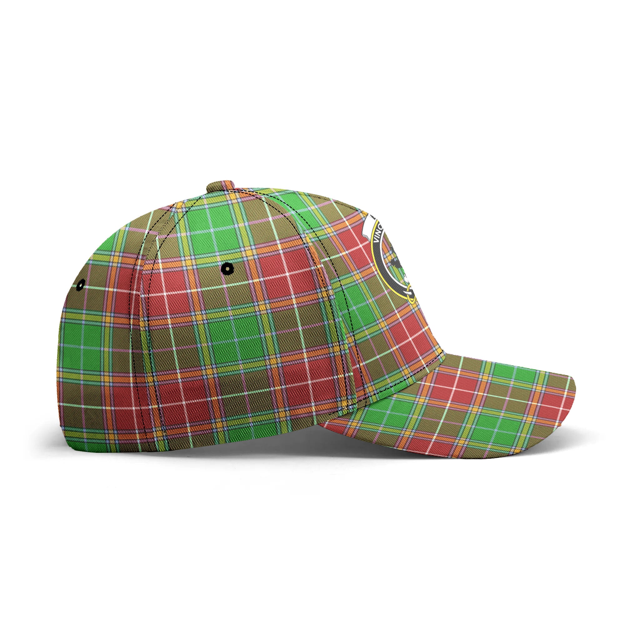 Baxter Modern Tartan Crest Classic Cap