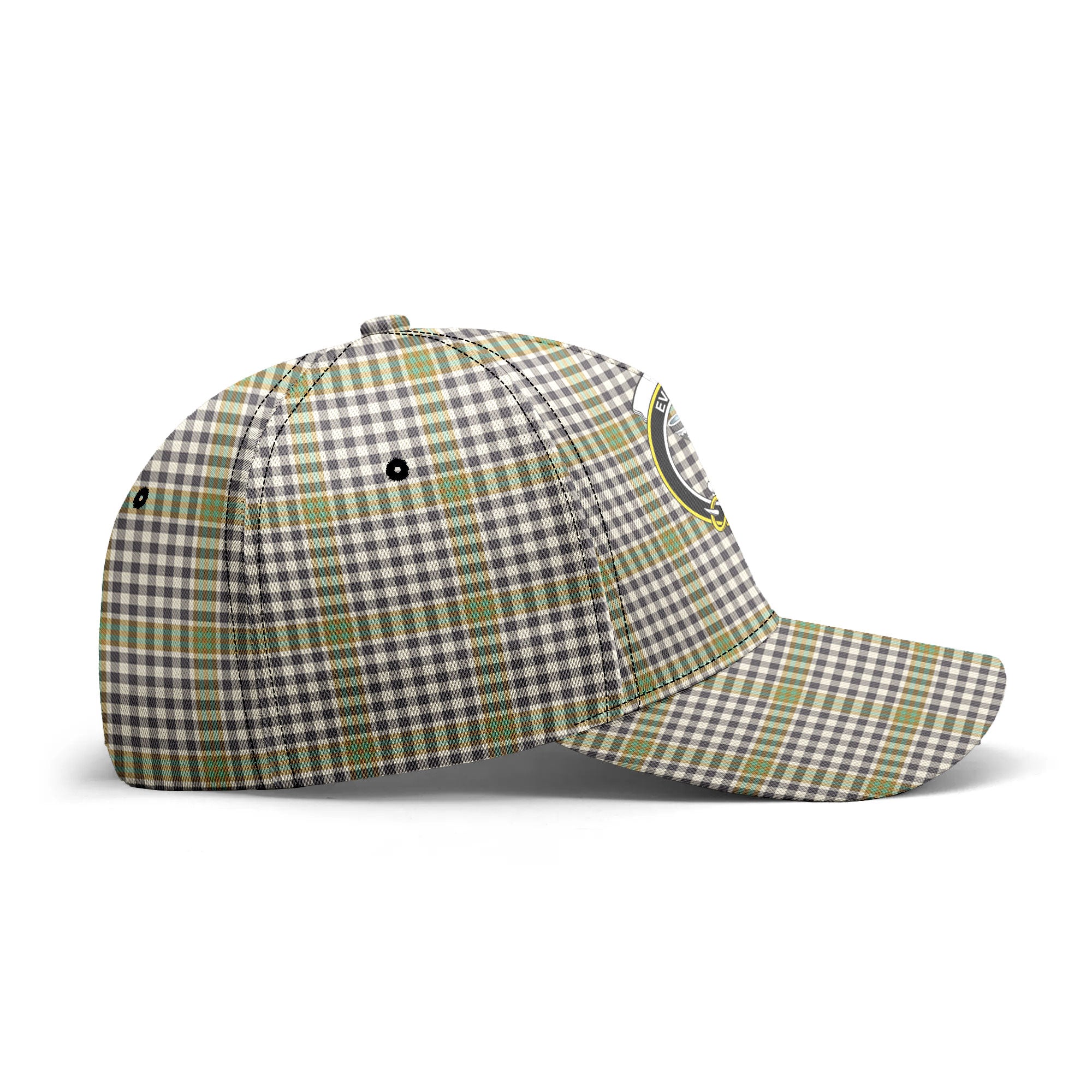 Burns Check Tartan Crest Classic Cap