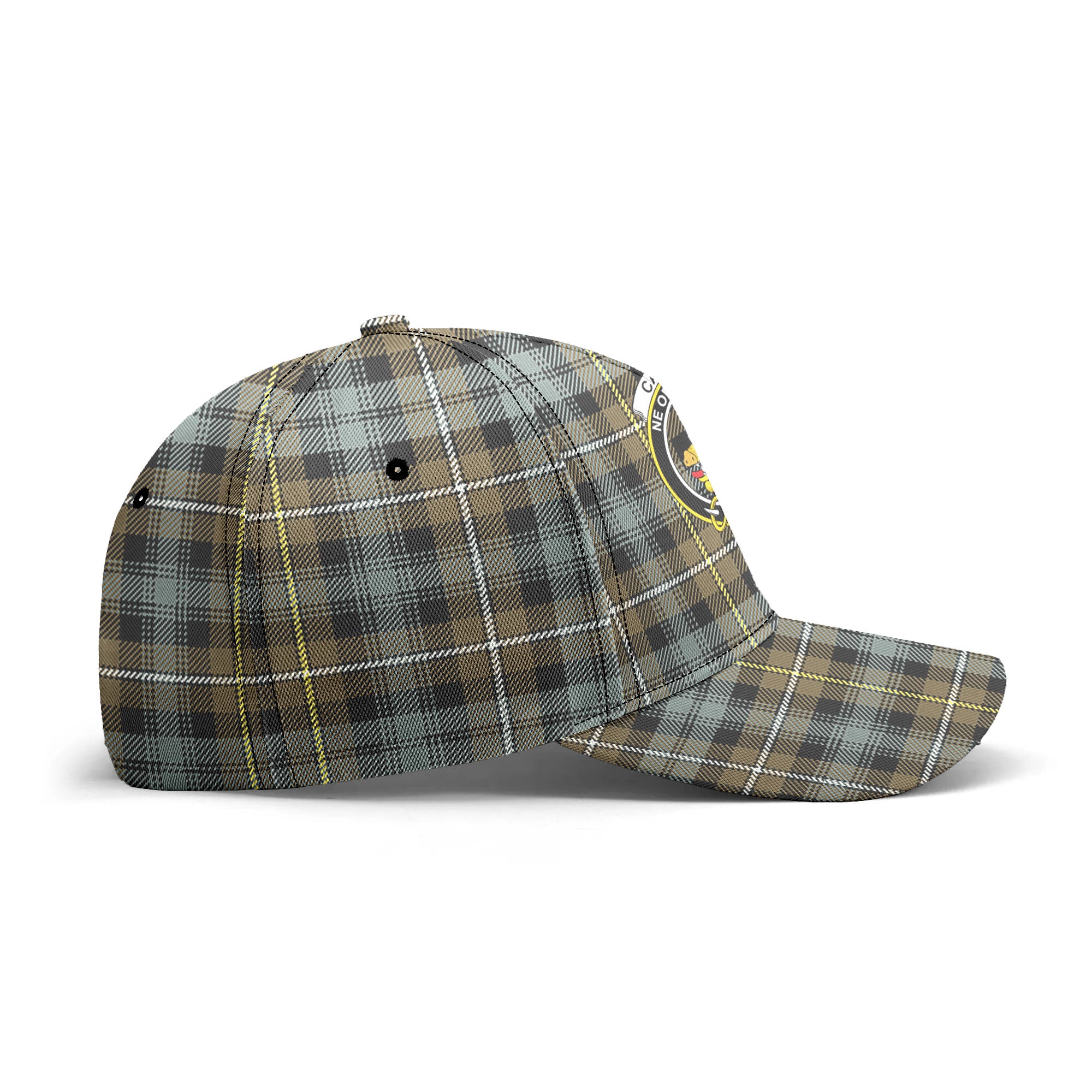 Campbell Argyll Weathered Tartan Crest Classic Cap